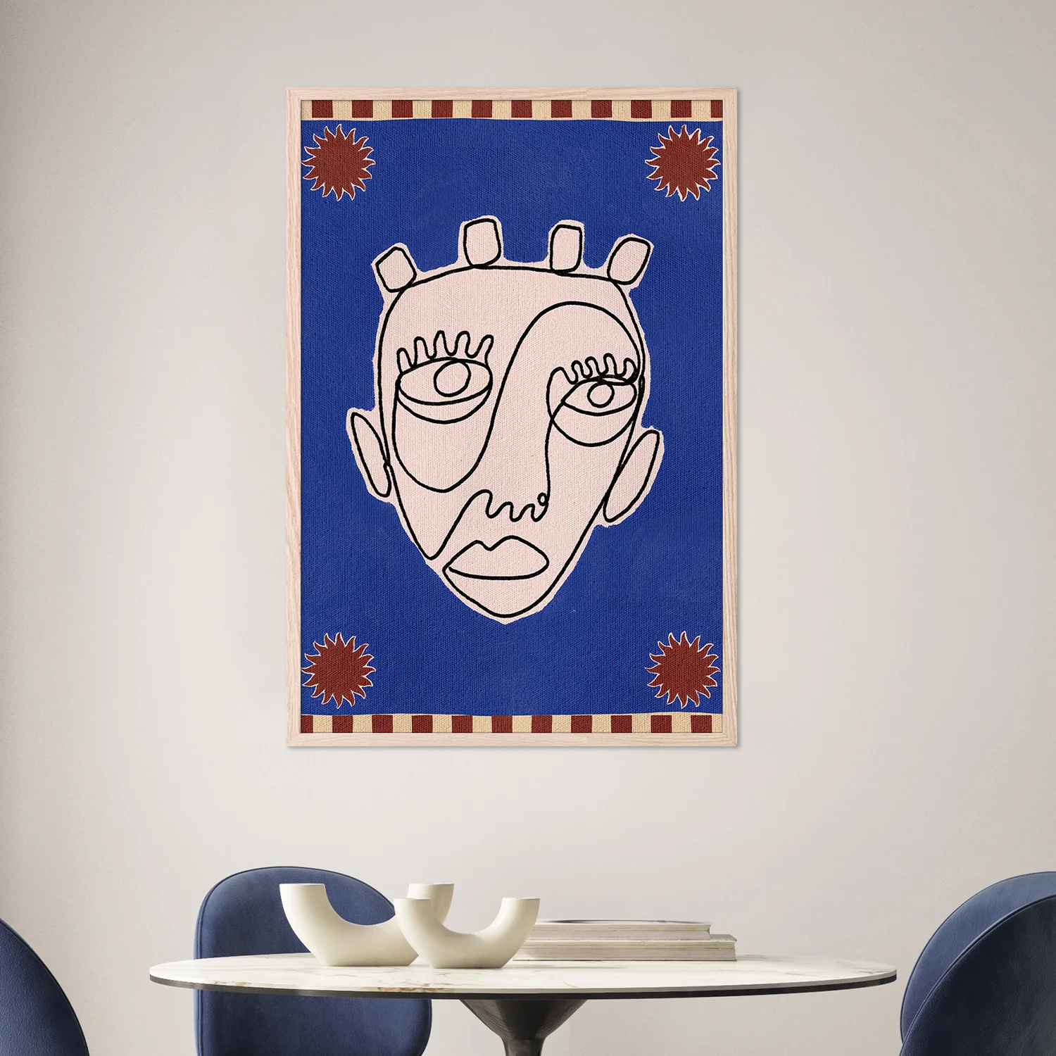 Contours in Blue - Image 2