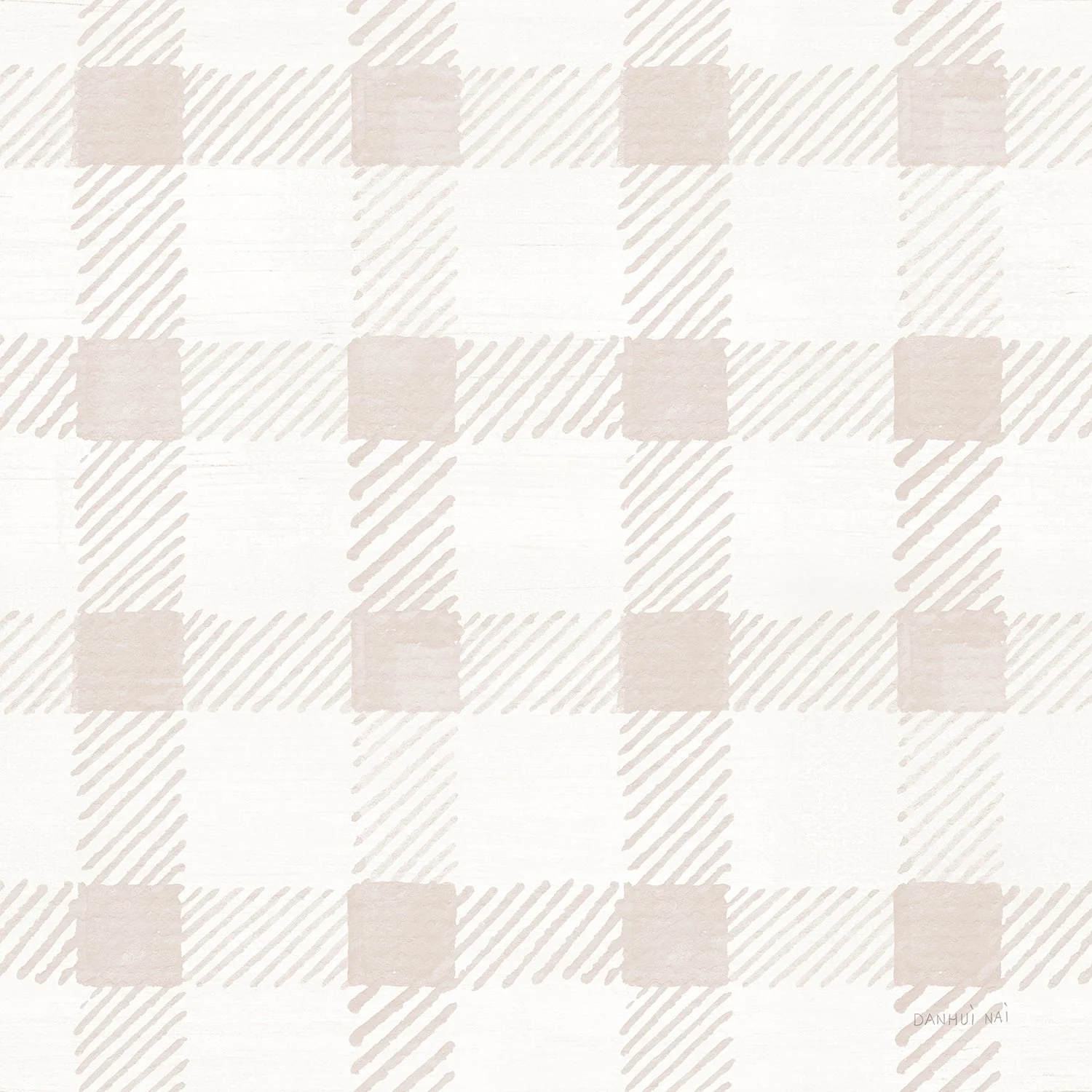 Cottage Garden Pattern Style B, Wallpaper