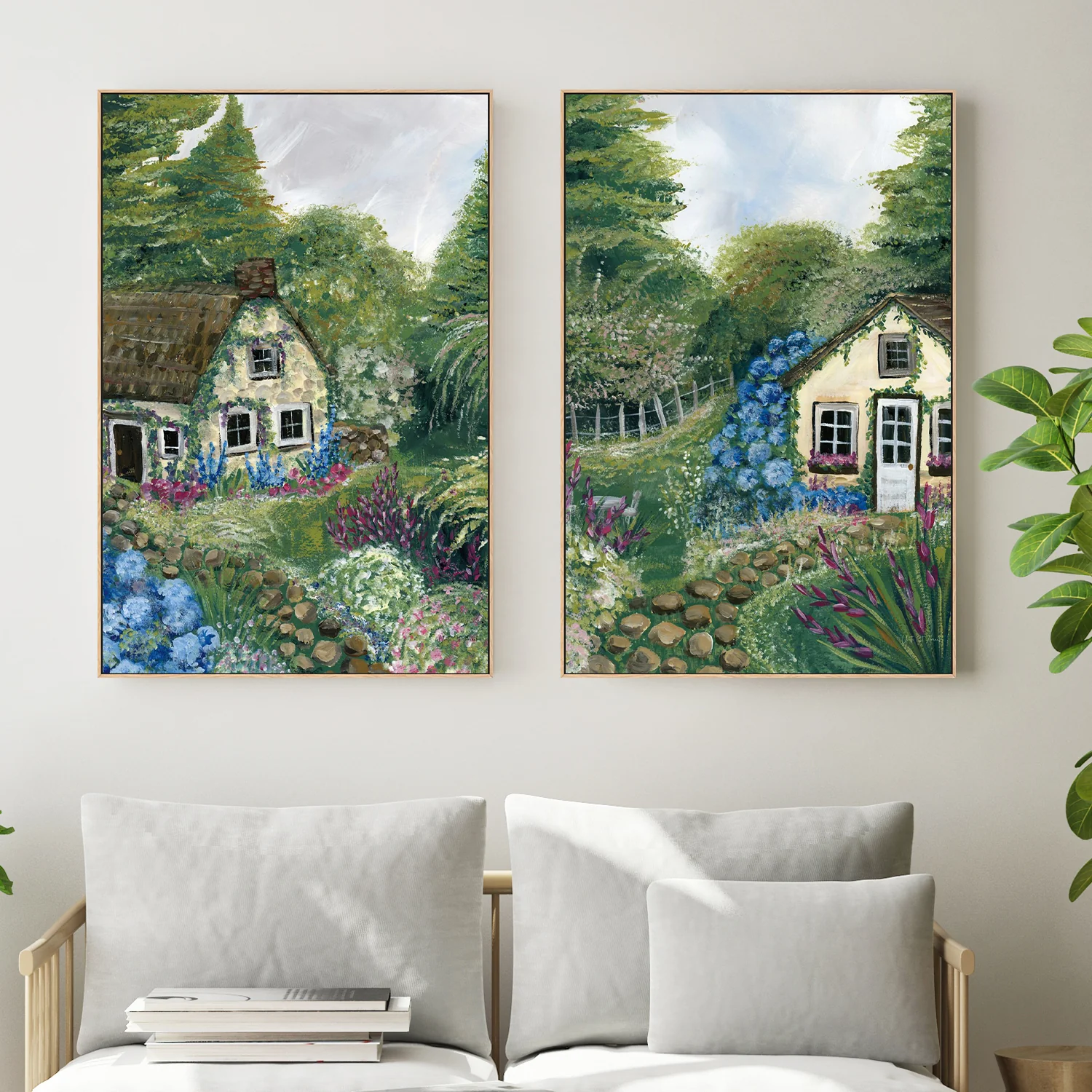 Country Cottage, Style C & D, Set Of 2 - Image 2