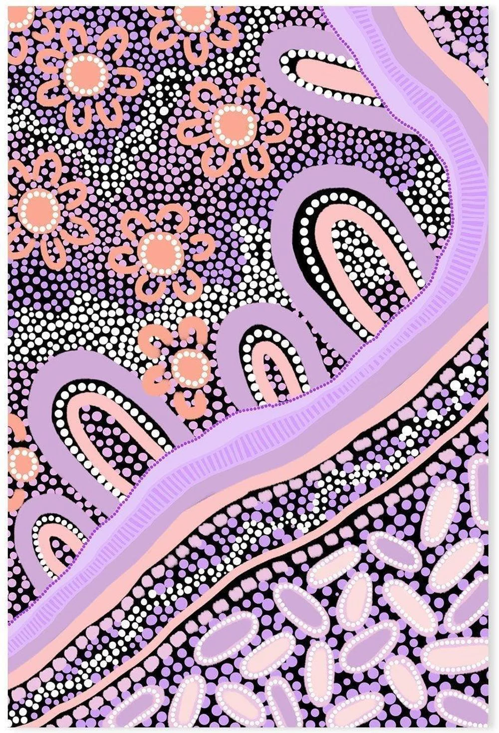 Country In Colour Purple Blush
