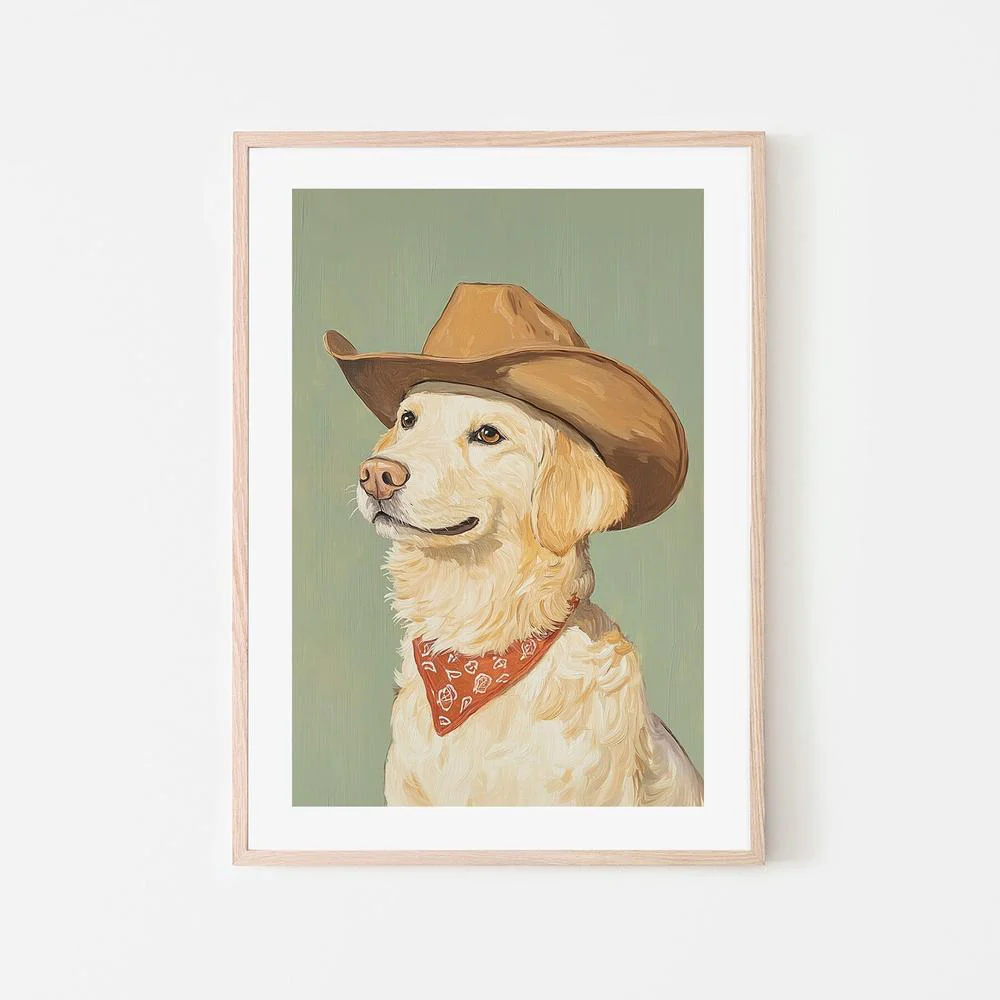 Cowboy Golden Retriever - Image 6