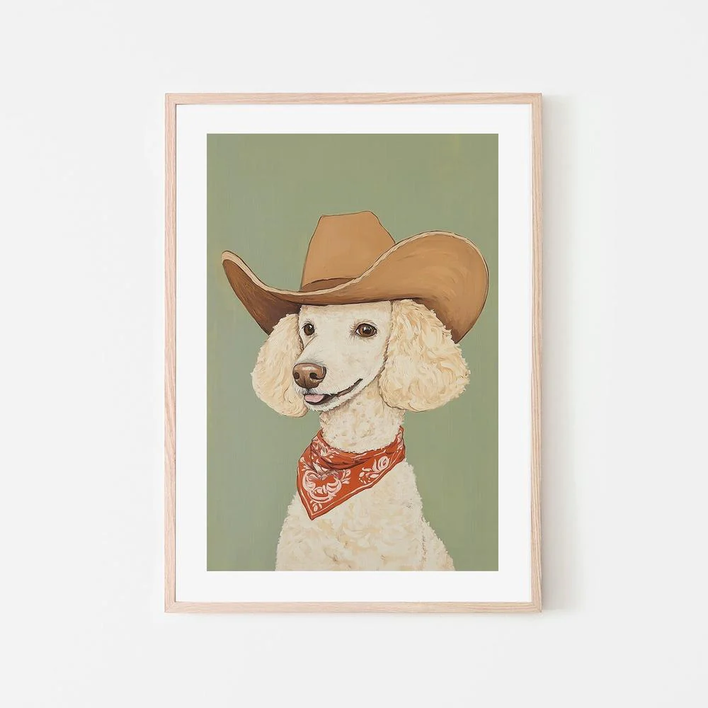 Cowboy Poodle Dog - Image 6