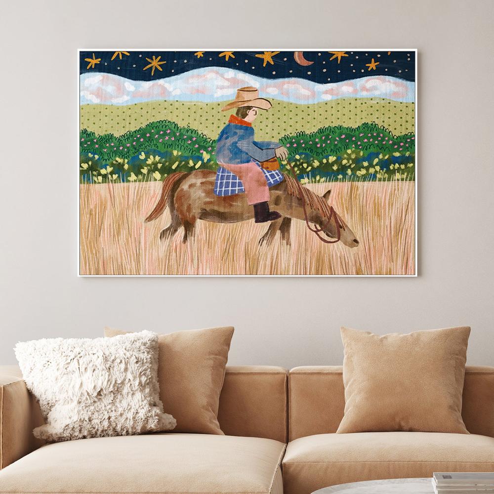 Cowboy Riding A Horse - Image 2