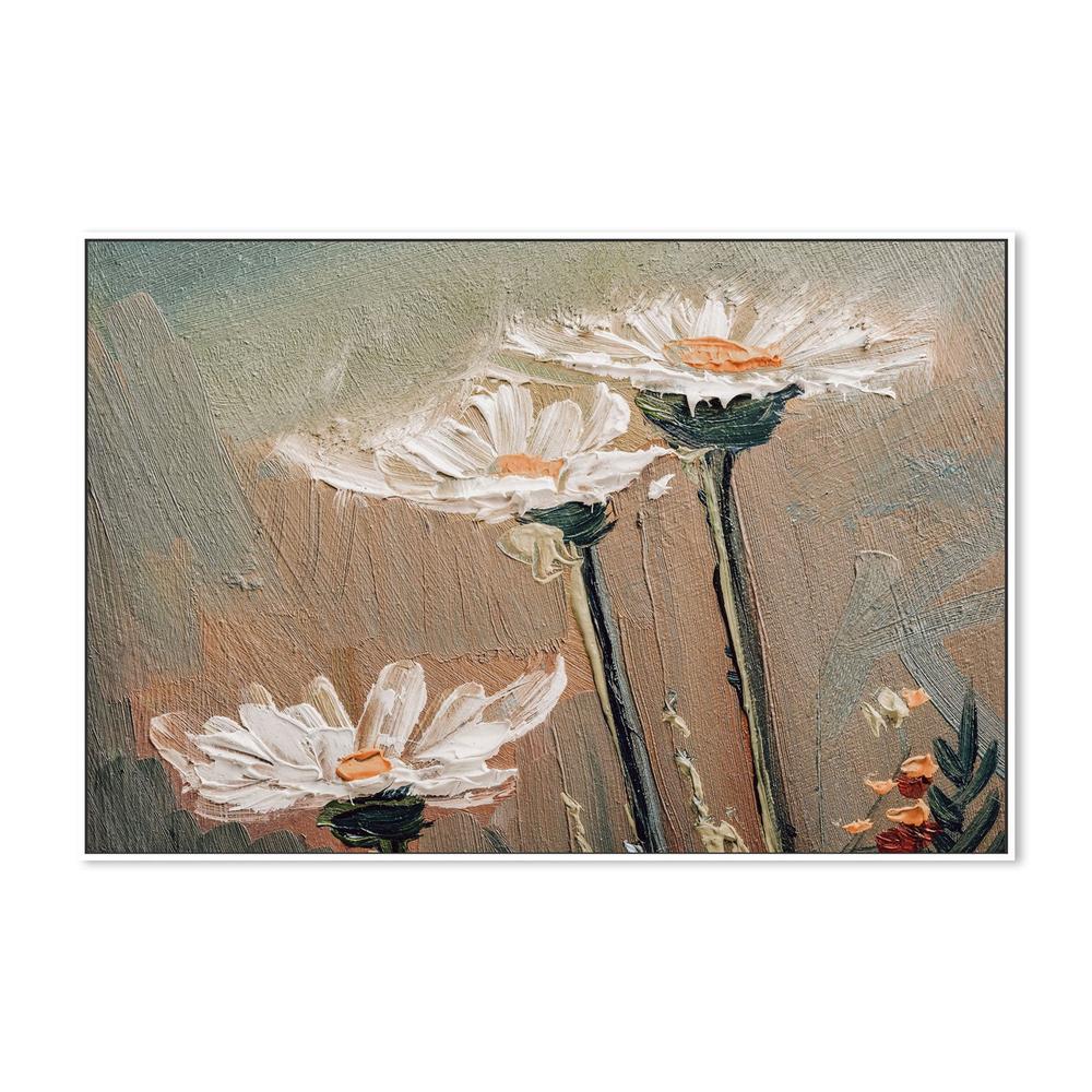 Daisy Gaze, Hand-Painted Canvas - Image 5