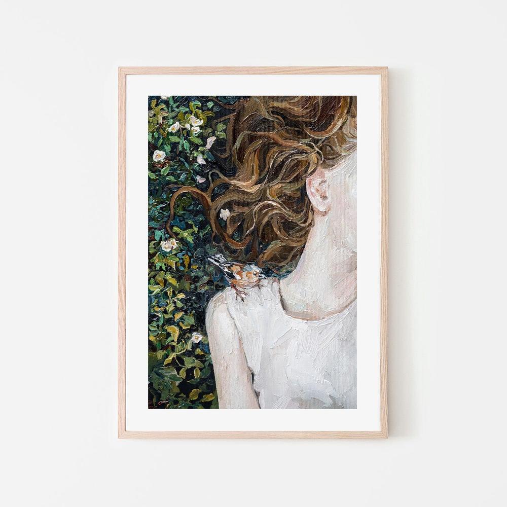 Day Dreaming , Hand-painted Canvas - Image 6
