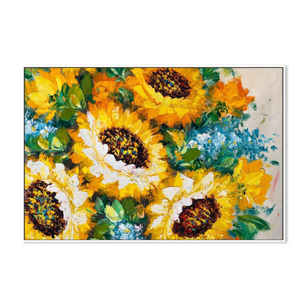 Daylight Daisies, Hand-Painted Canvas - Image 5
