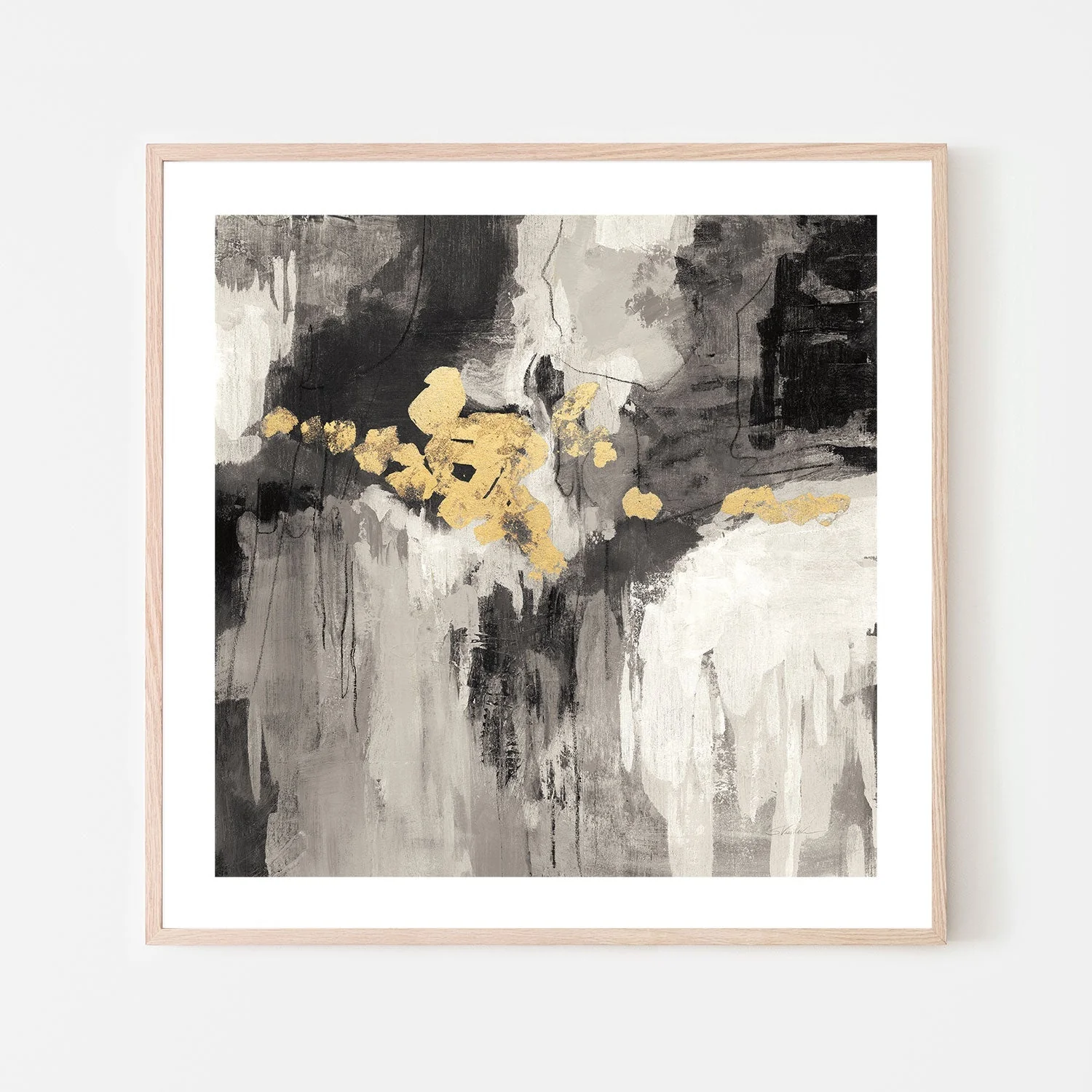 Deep Gold Abstract, Style B - Image 6