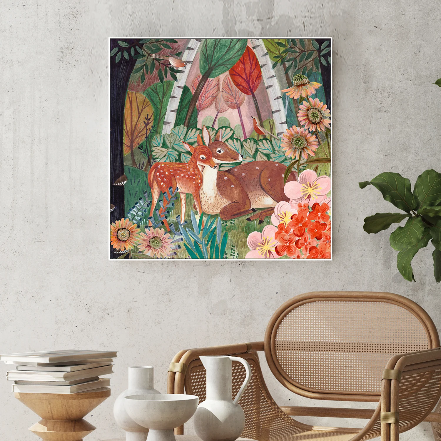 Deer in the forest - Image 7