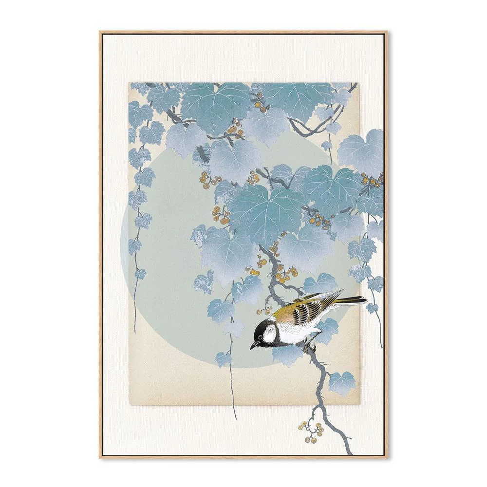 Delicate Bird And Foliage - Image 4