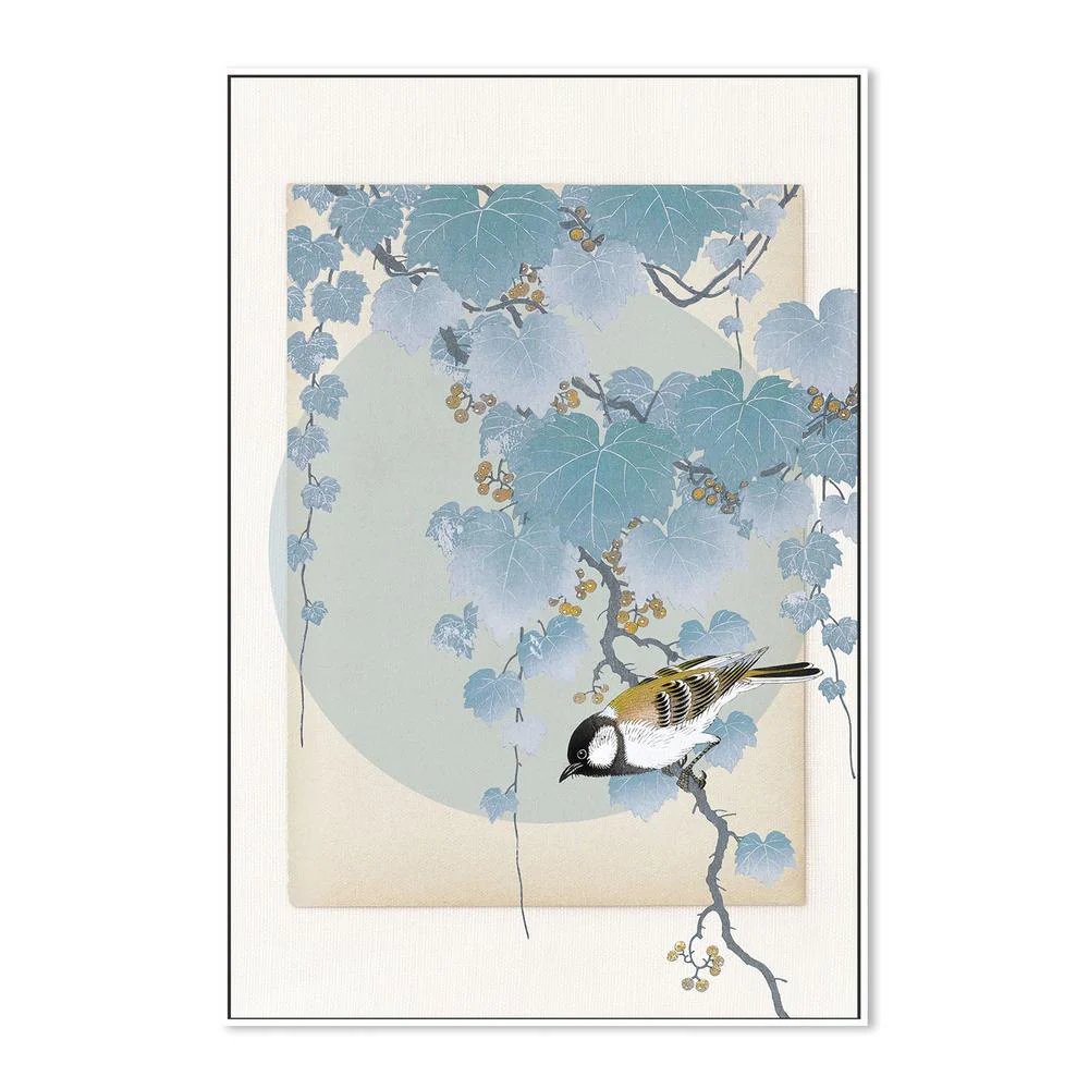 Delicate Bird And Foliage - Image 5