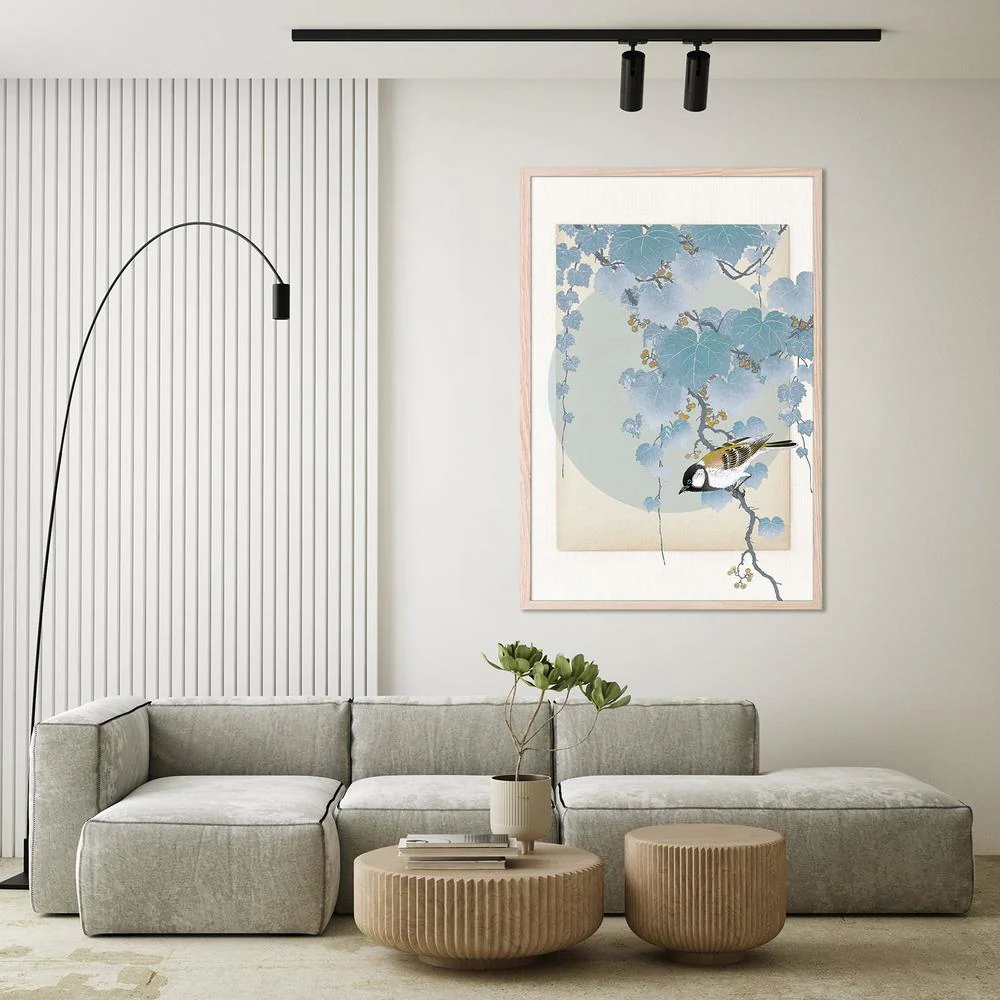 Delicate Bird And Foliage - Image 8