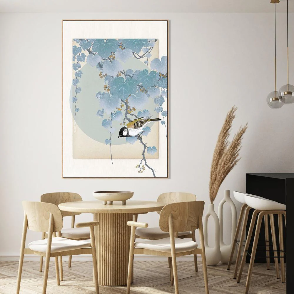 Delicate Bird And Foliage - Image 9