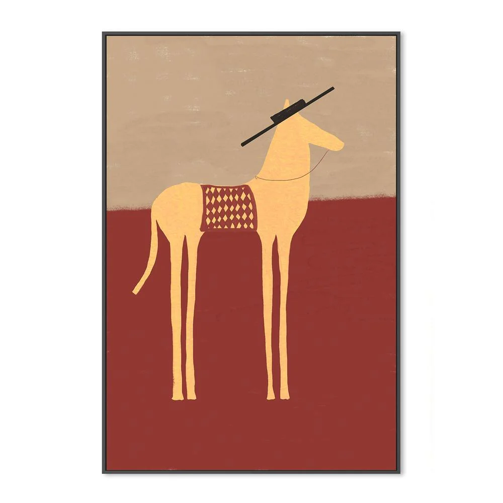 Desert Horse with Sombrero - Image 3