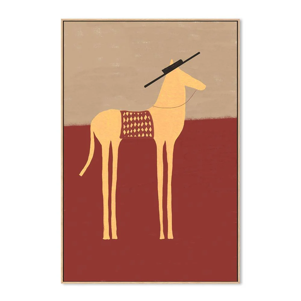Desert Horse with Sombrero - Image 4