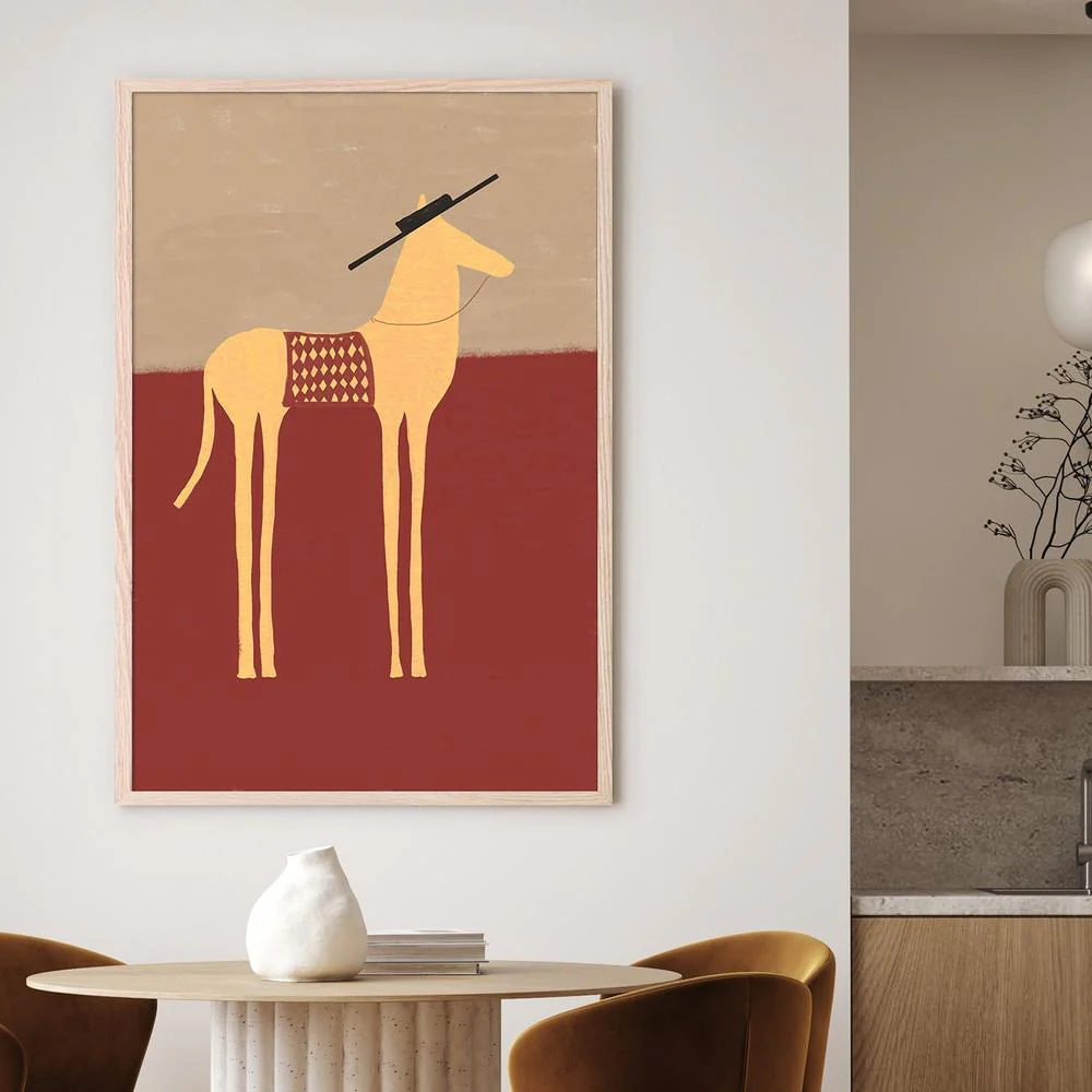 Desert Horse with Sombrero - Image 7