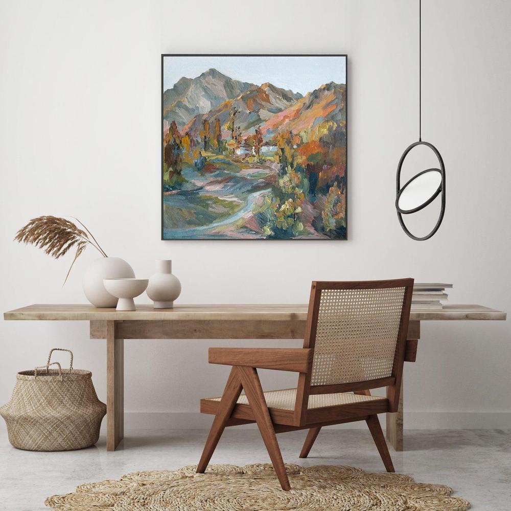 Desert Mountains  , Hand-painted Canvas - Image 2