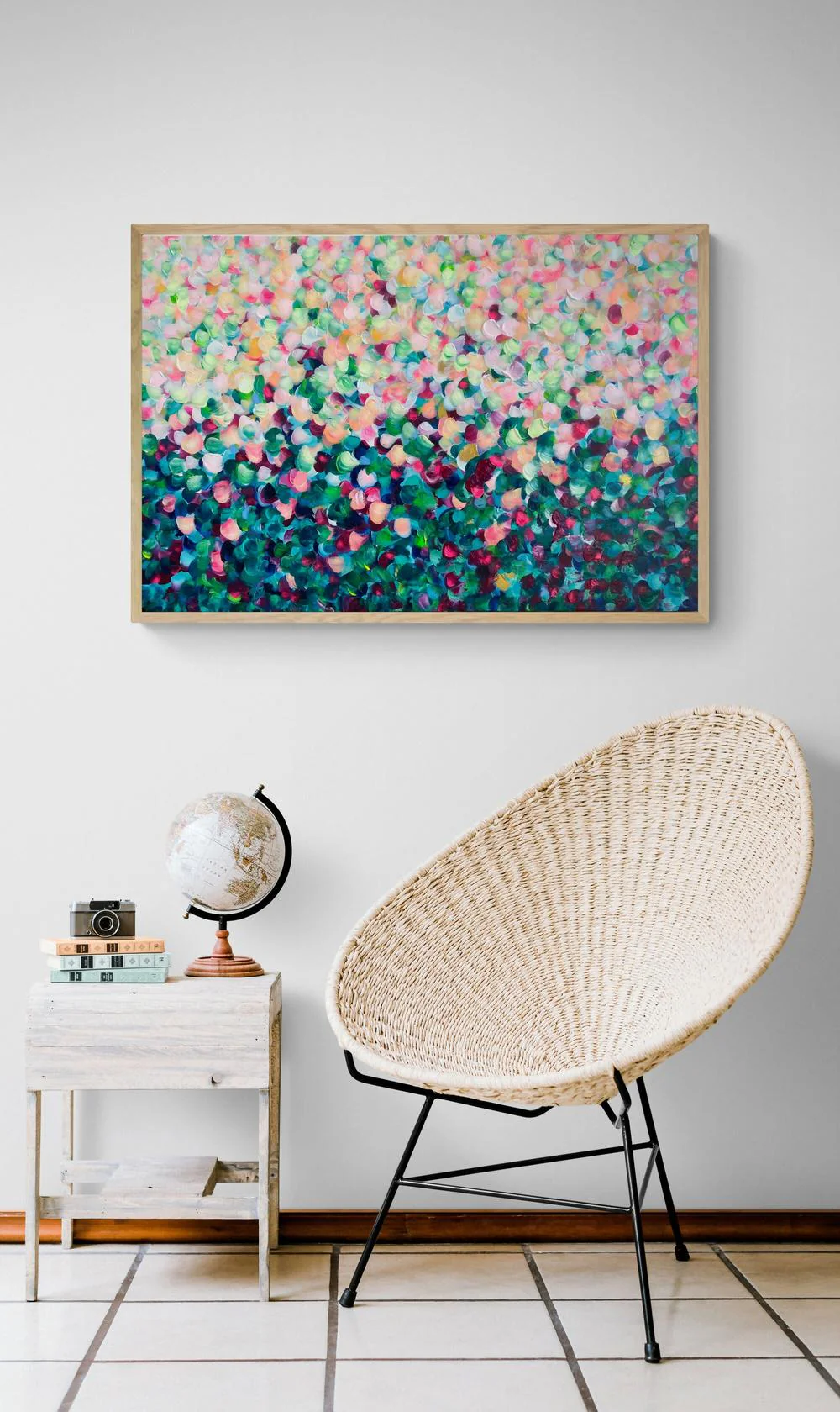 Destiny Petals, Original Hand-Painted Canvas By Katherine Spiller - Image 3