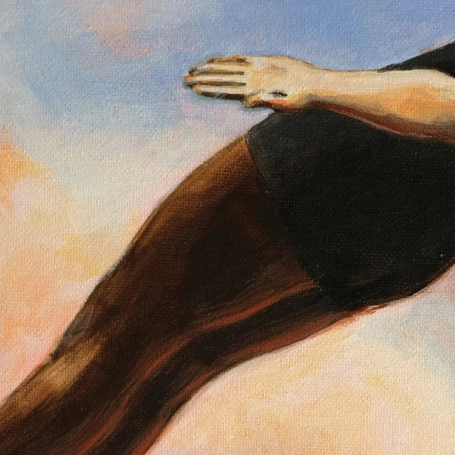 Diver in Orange Clouds - Image 10