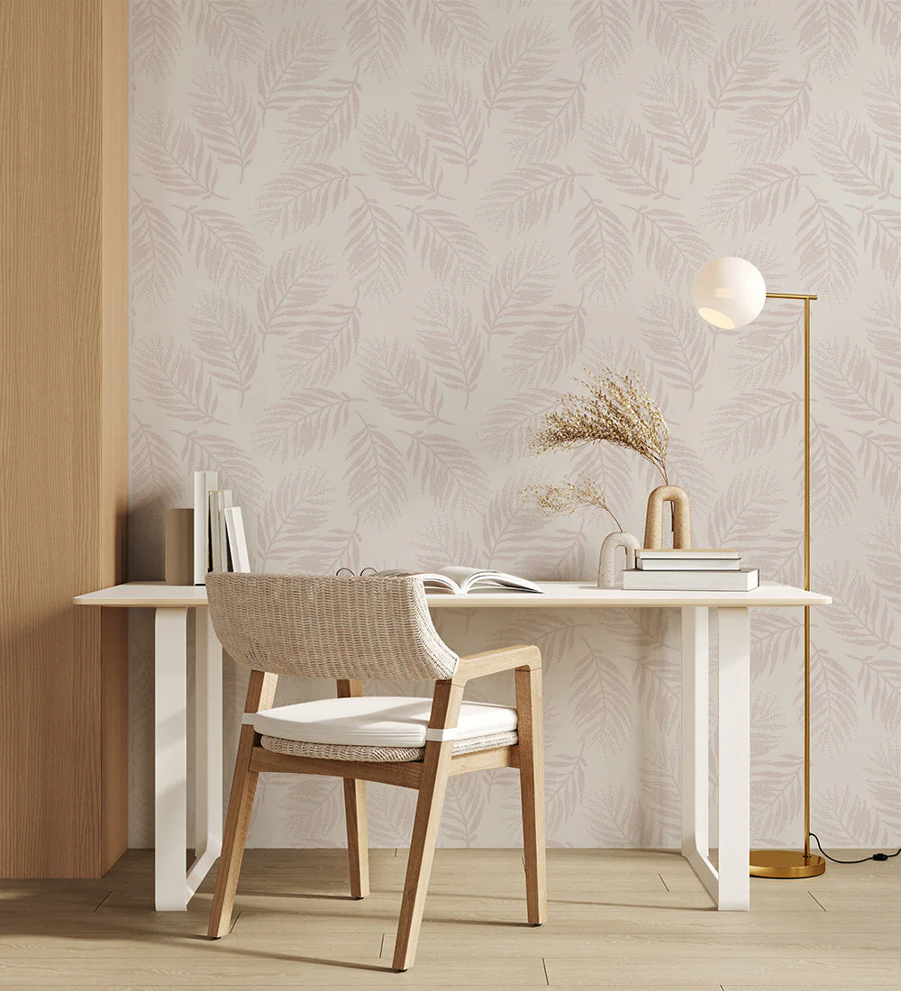 Dotted Leaves Wallpaper - Image 2