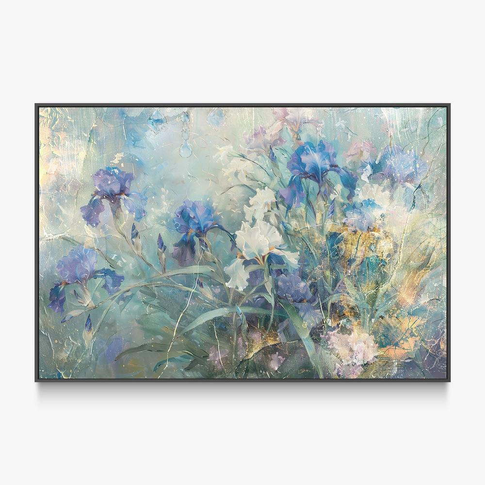 Dreamy Blue Irises - Image 3