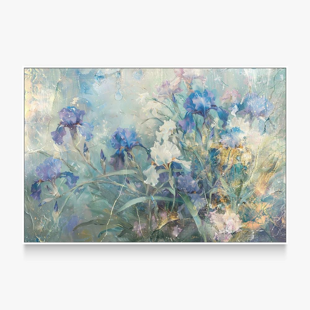 Dreamy Blue Irises - Image 5