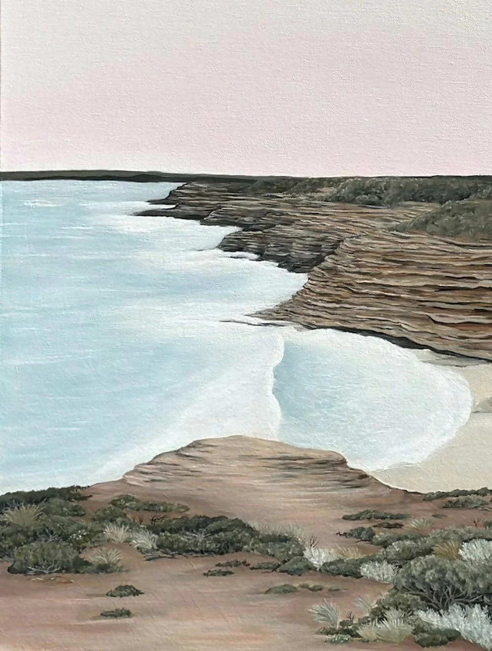 Eagle Gorge, Original Hand-Painted Canvas by Kelle Wright - Image 9