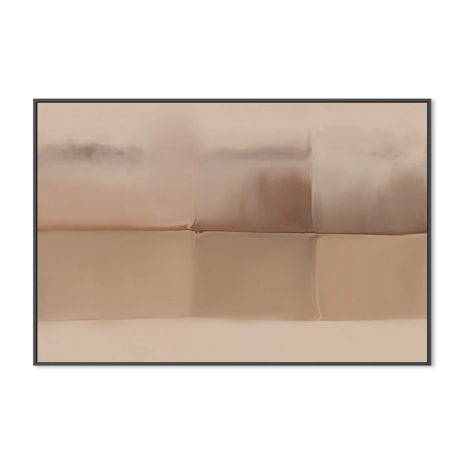 Earthly Strength, Brown Abstract - Image 3