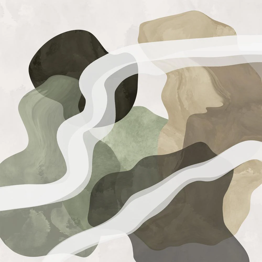 Earthy Flowing Shapes