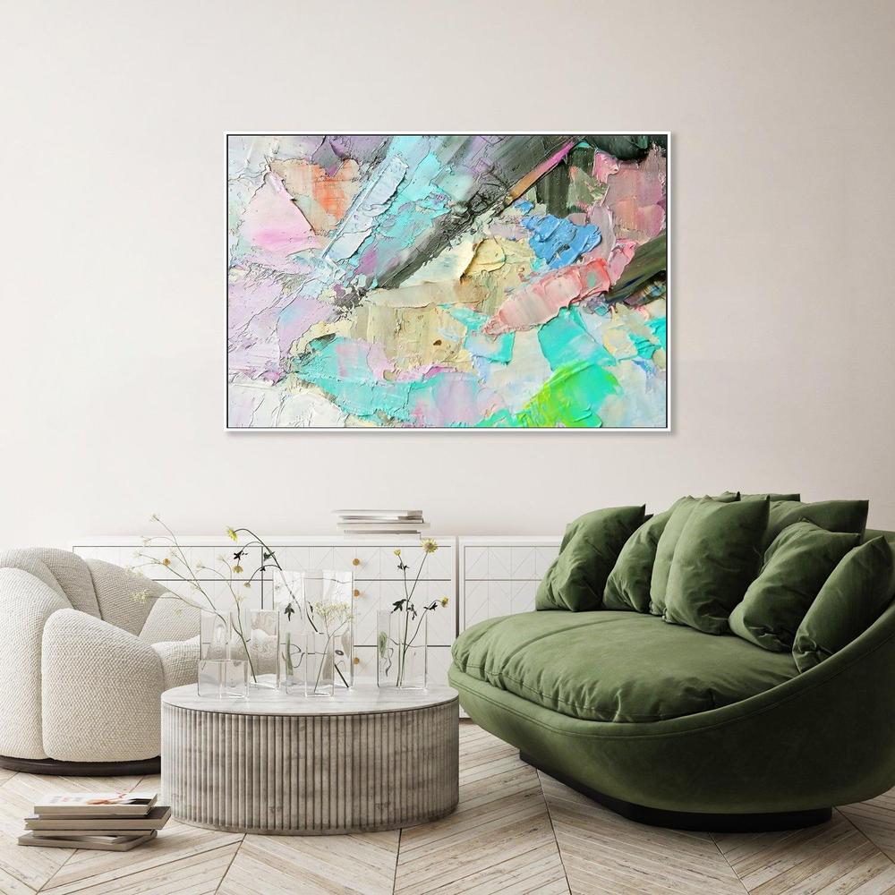 Electric Dreams , Hand-painted Canvas - Image 7