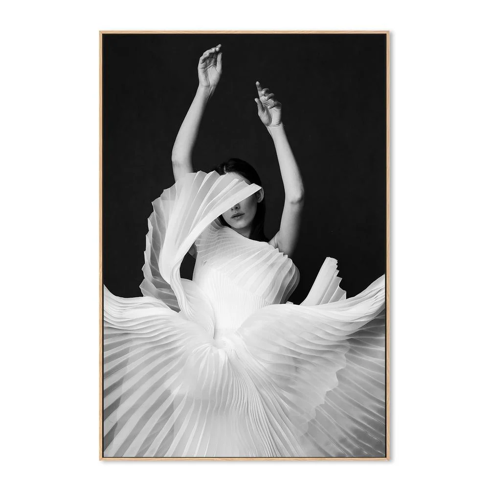 Elegant Fabric Dance - Image 4