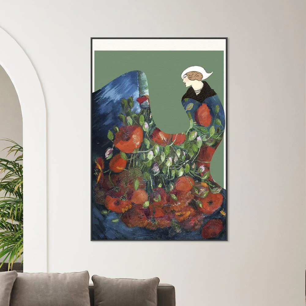 Elegant Floral Woman - Image 2