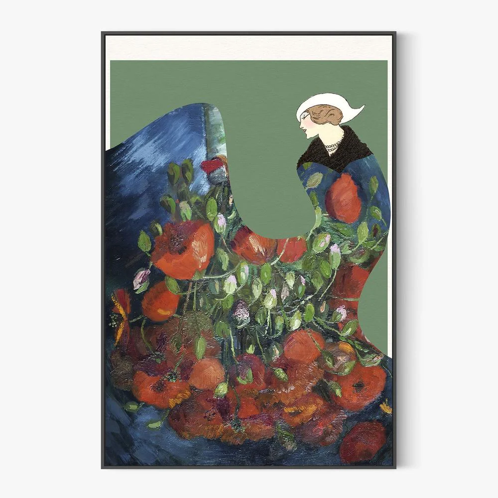 Elegant Floral Woman - Image 3