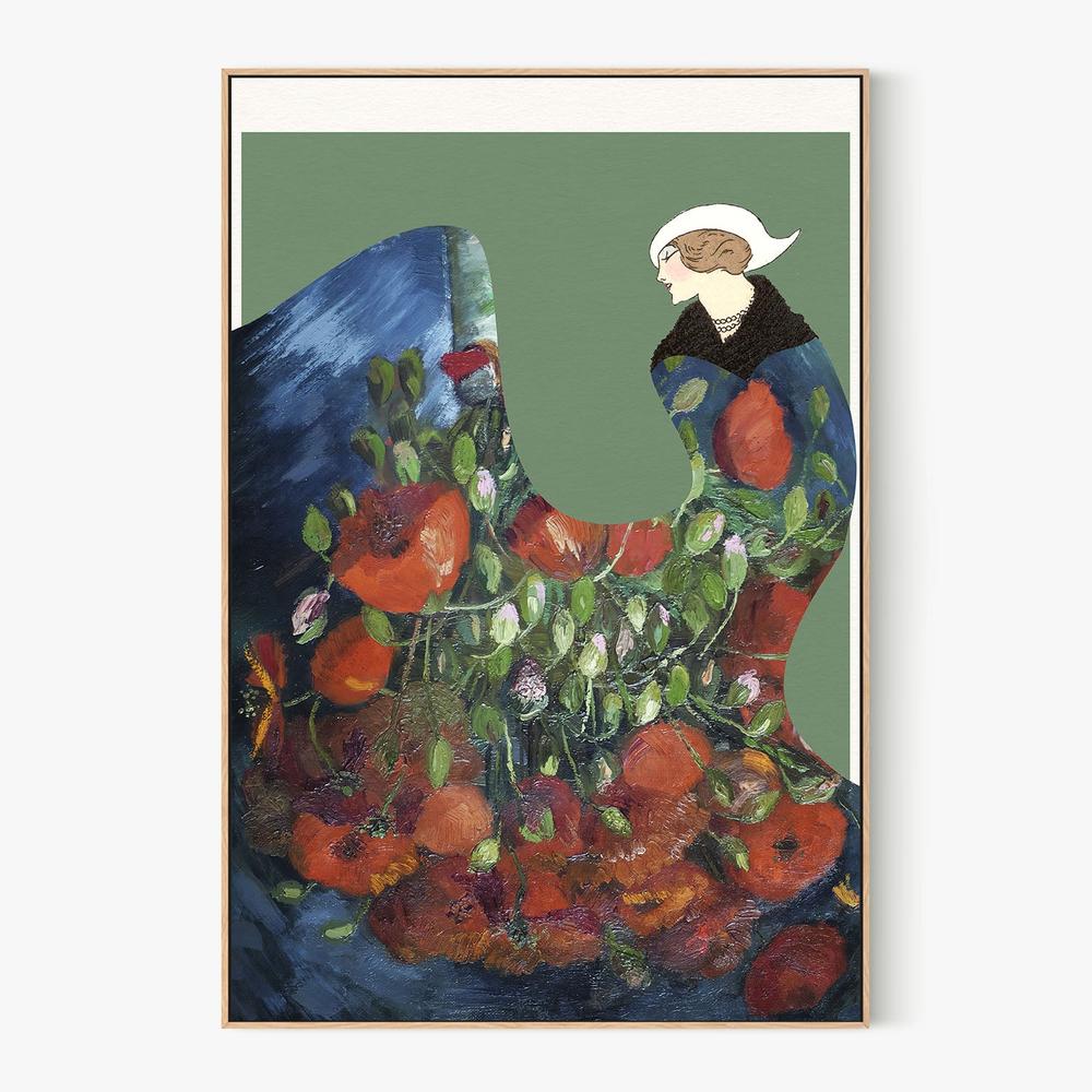 Elegant Floral Woman - Image 4