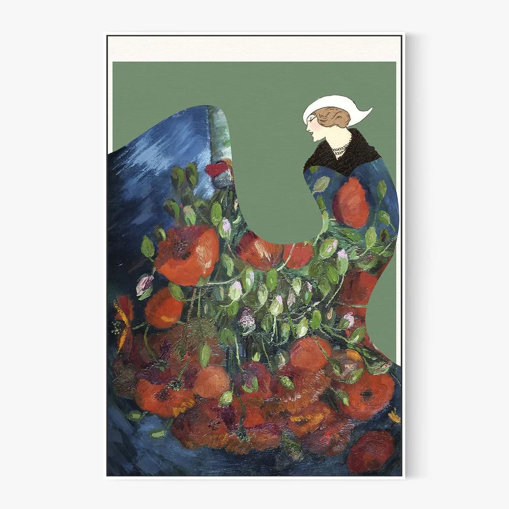 Elegant Floral Woman - Image 5