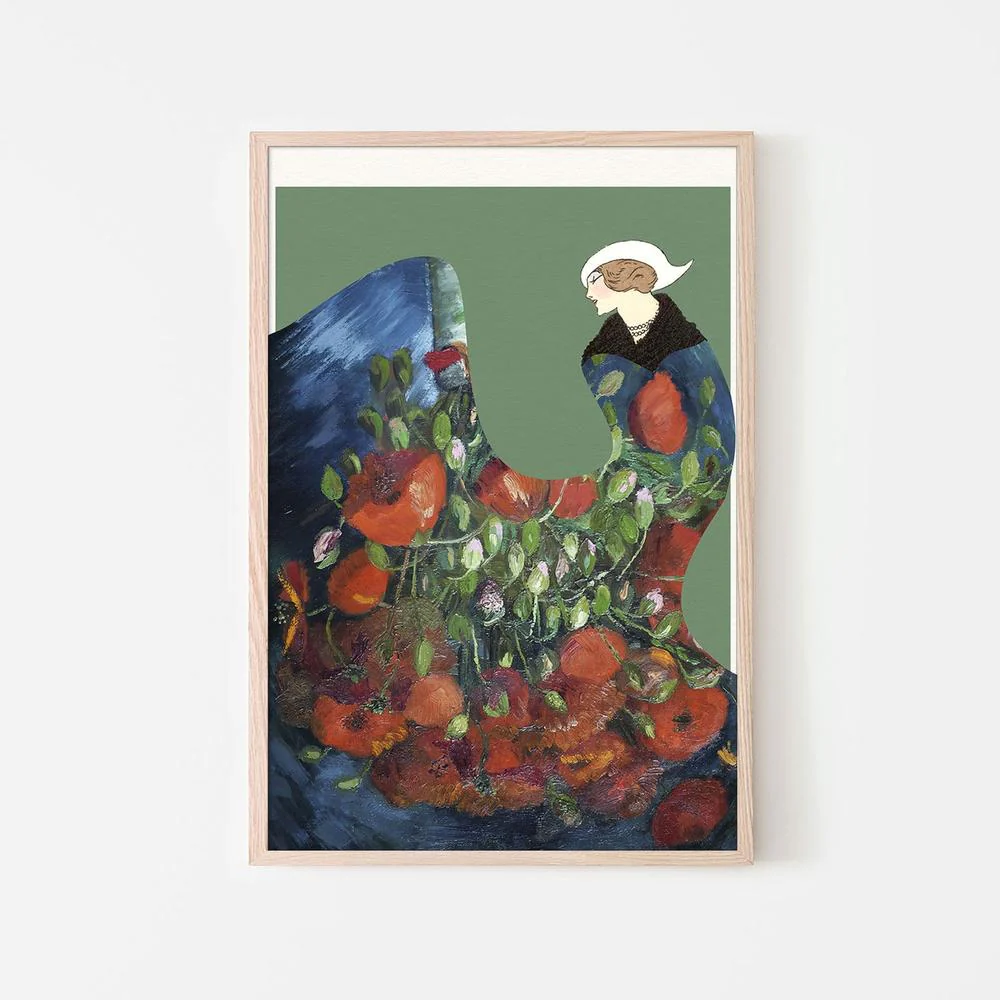 Elegant Floral Woman - Image 6