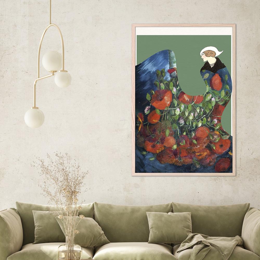 Elegant Floral Woman - Image 7