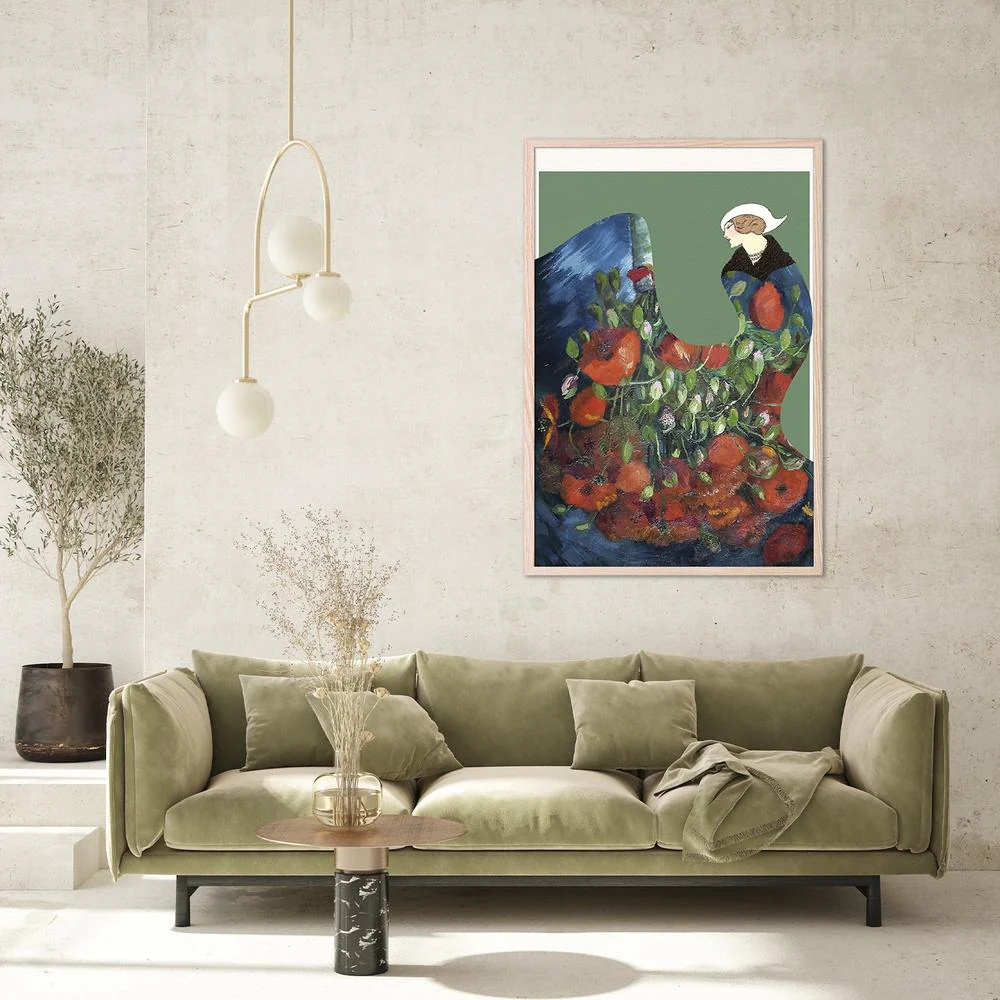 Elegant Floral Woman - Image 8