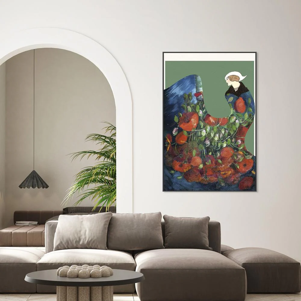 Elegant Floral Woman - Image 9