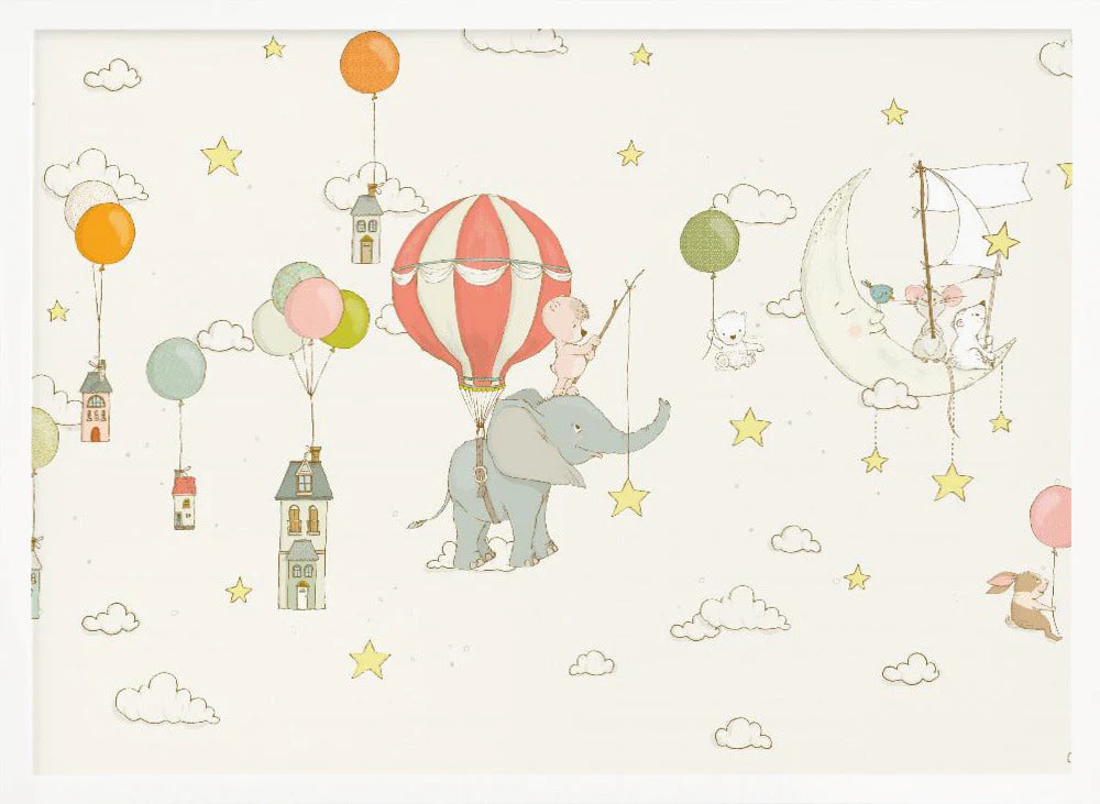 Elephant Dream Sky White - Image 5