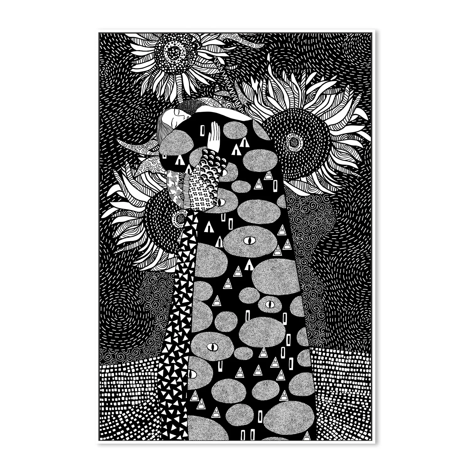 Embrace With Sunflowers - Image 5