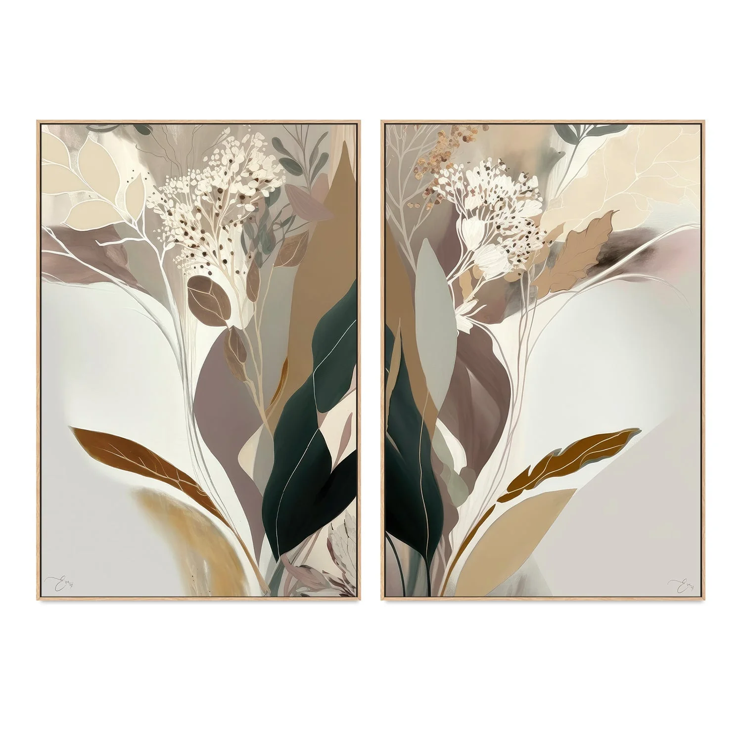 Enchanted Meadow, Style A & B, Set Of 2 - Image 4