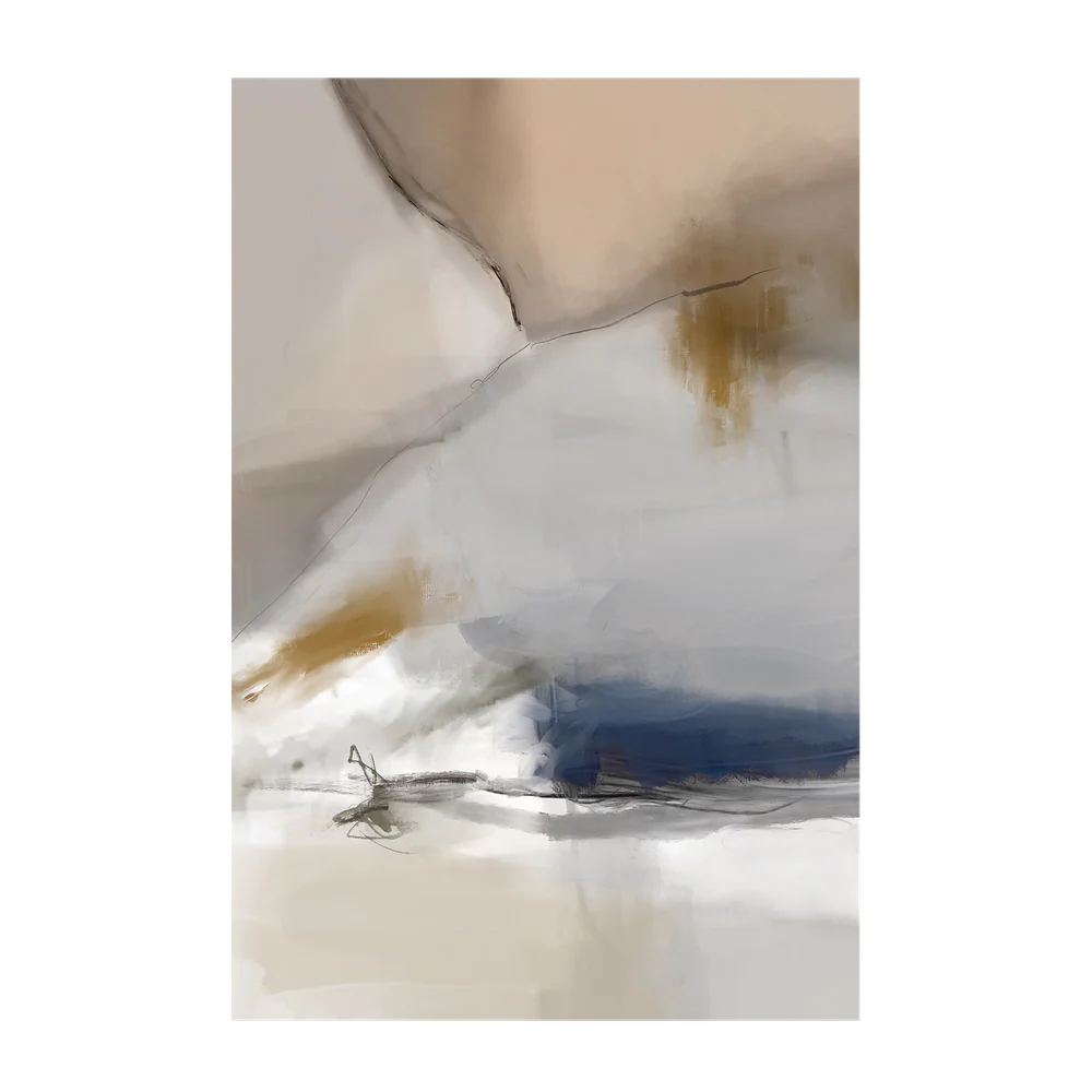 End Of Beginning Abstract, Style A & B, Set Of 2 - Image 9