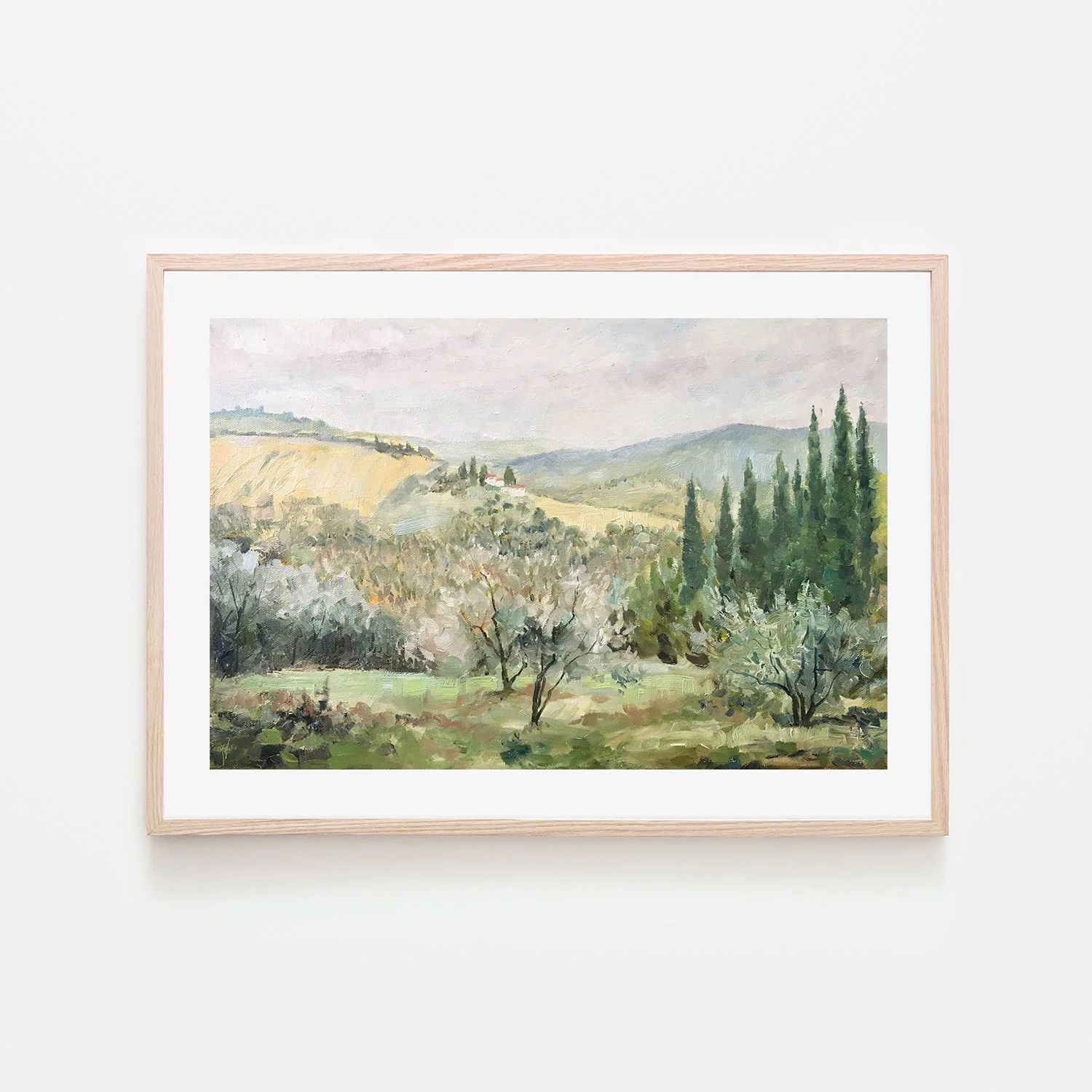English Countryside, Style A , Hand-Painted Canvas - Image 6