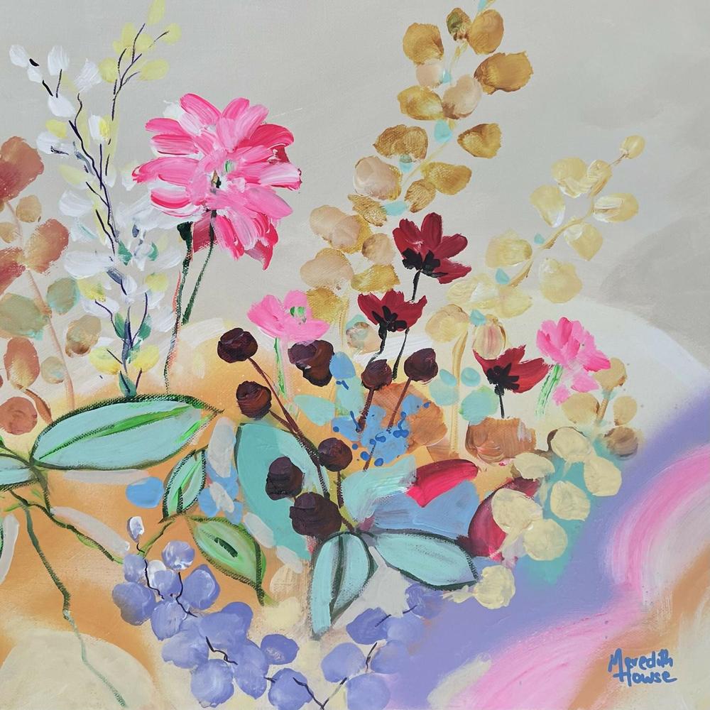 Enlightened Vintage. Original hand-painted artwork by Meredith Howse. - Image 3