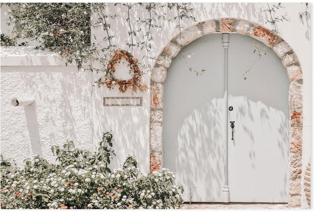 Entrance to greek house