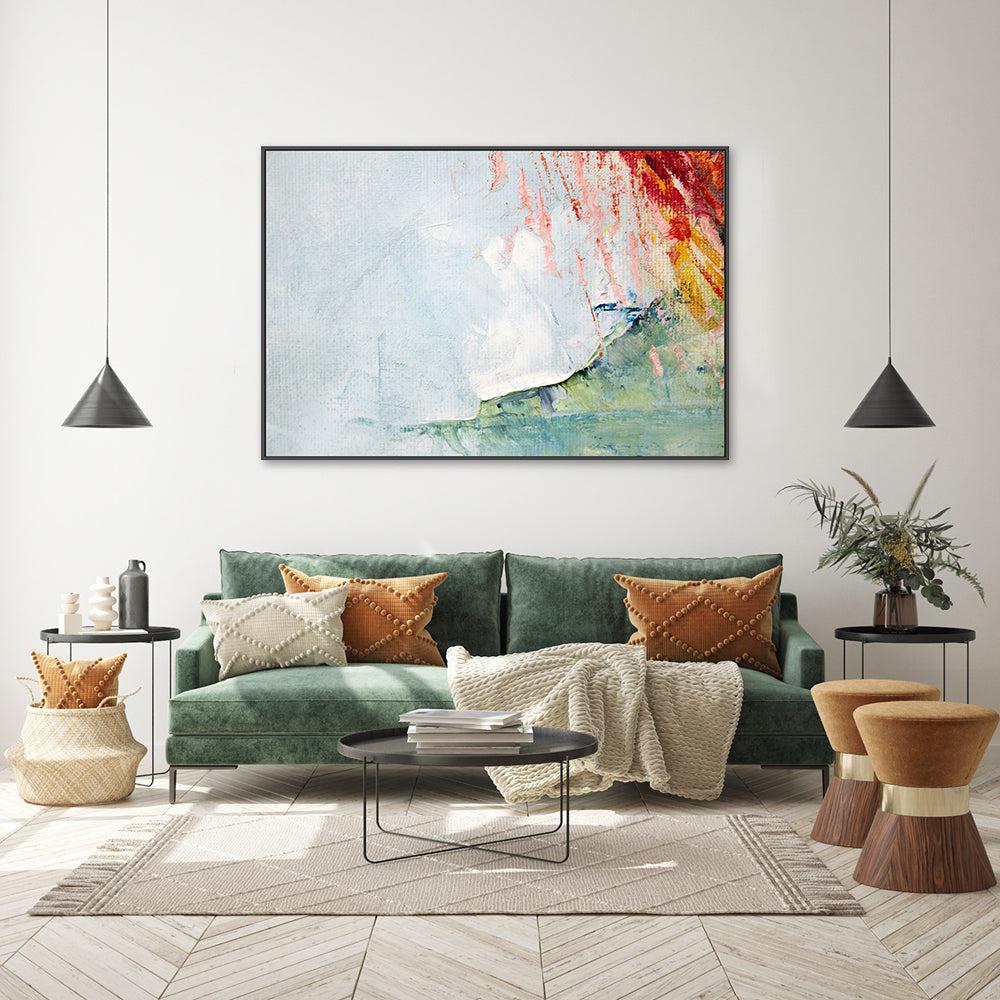 Eruption , Hand-painted Canvas - Image 2