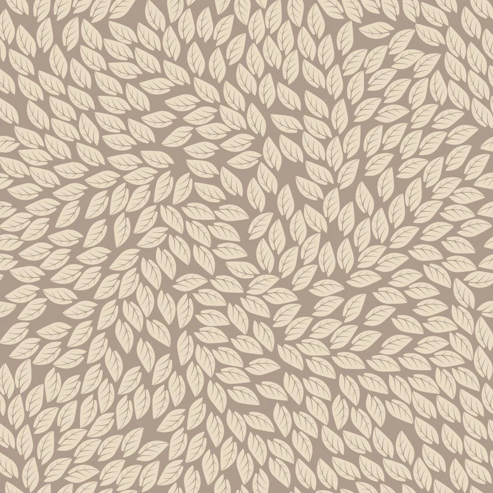 Falling Beige Leaves  Wallpaper