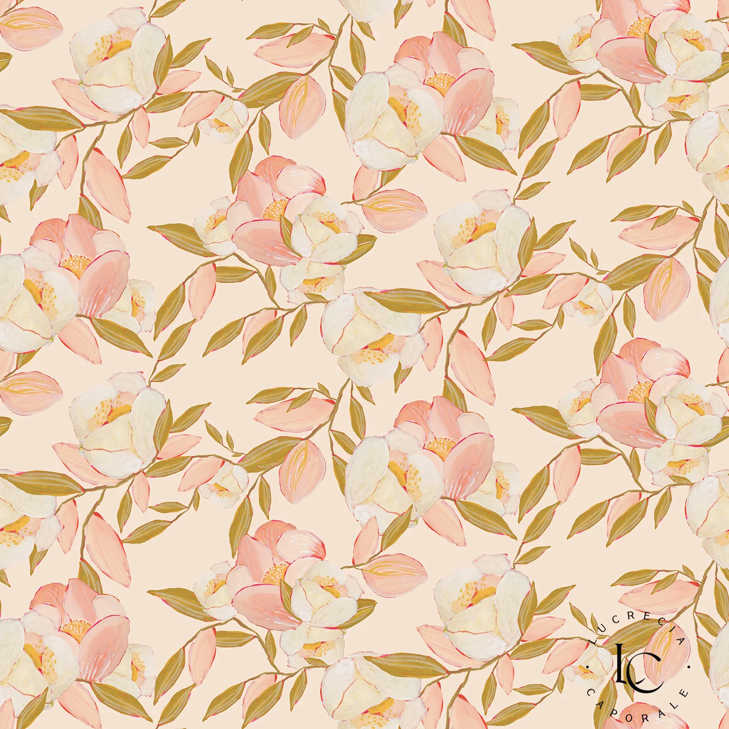 Farm House Vase Medium Blush, Wallpaper