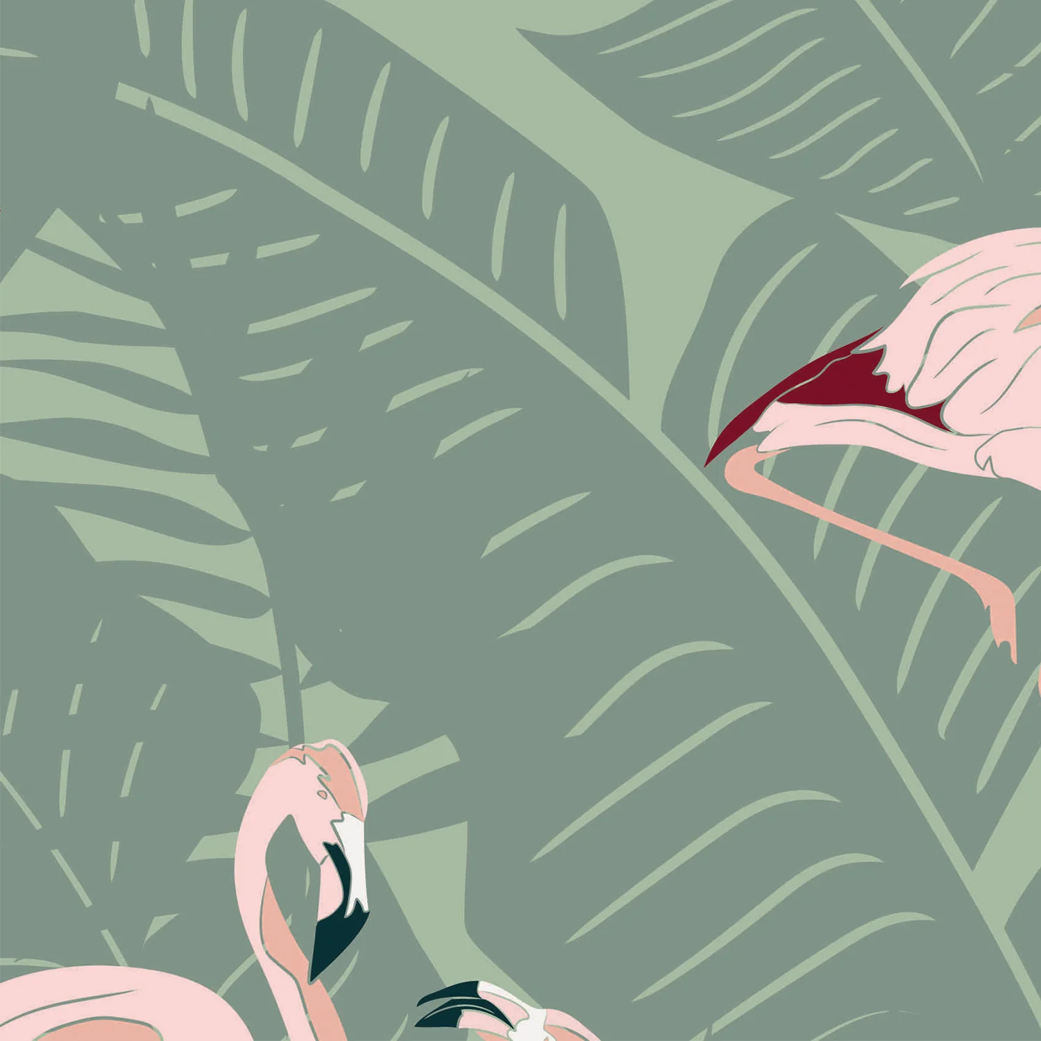 Flamingoes Jade - Image 4