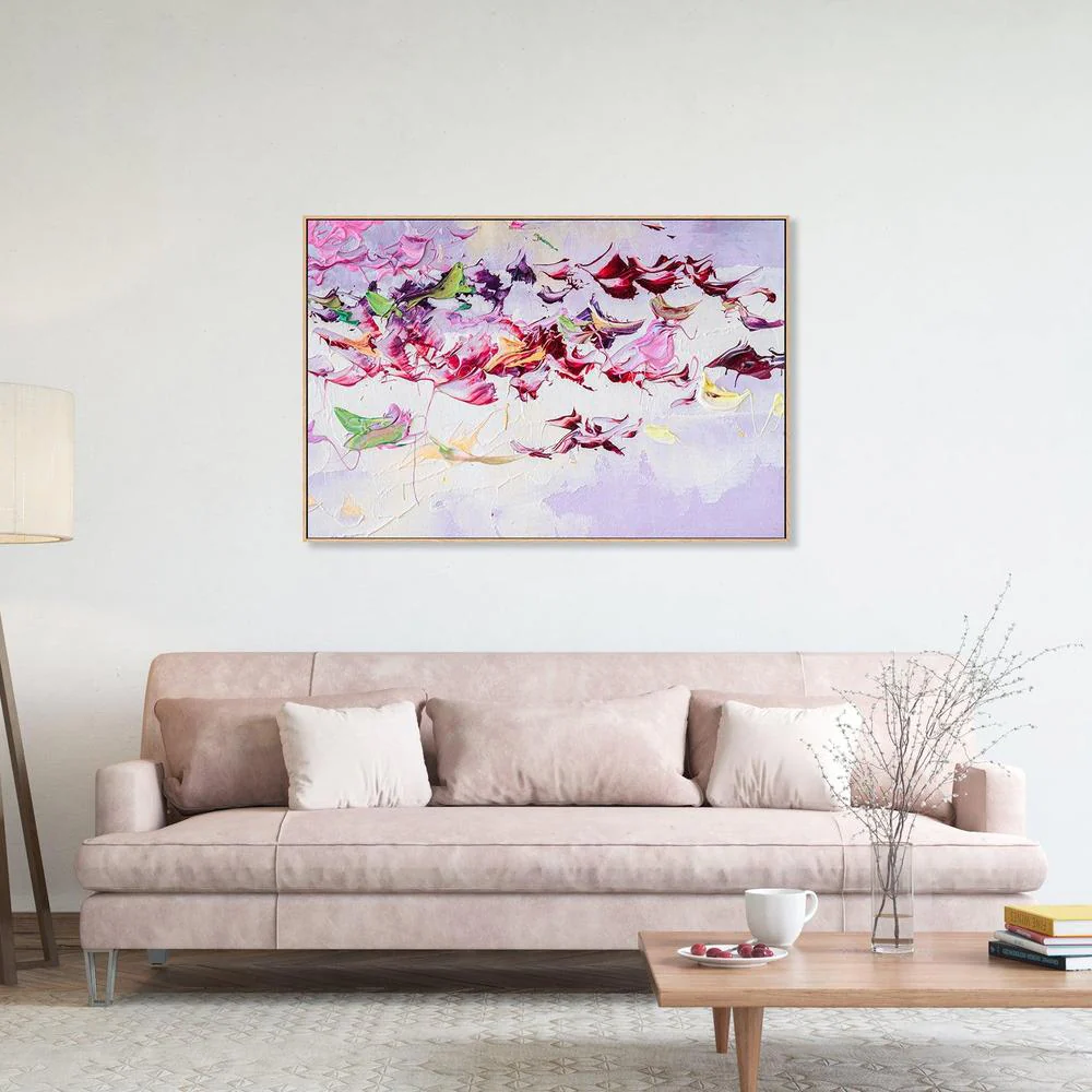 Floating By , Hand-painted Canvas - Image 2